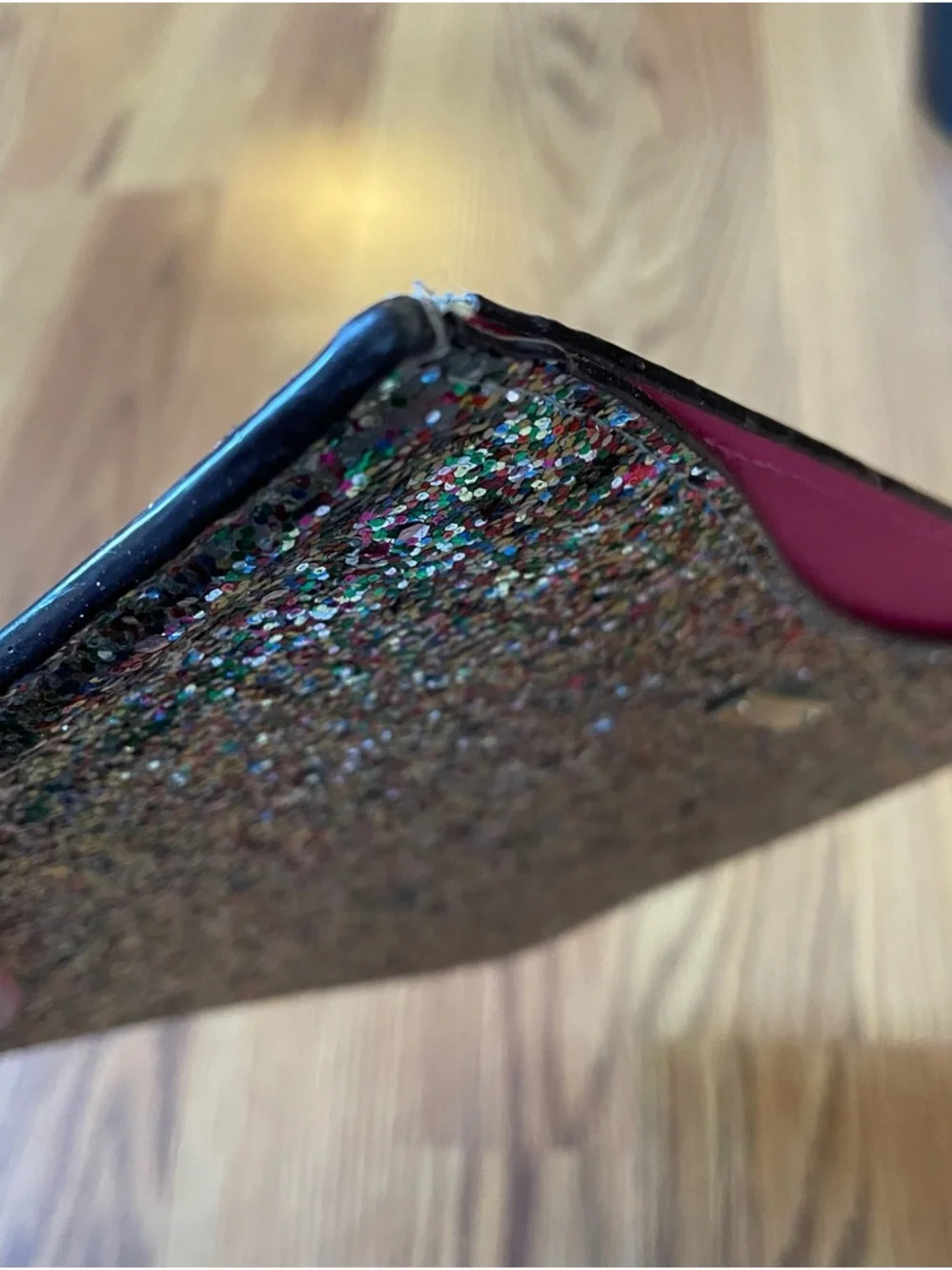 Kate Spade Glitter Sparkle Tablet Sleeve iPad Case Clutch - Picture 5 of 7